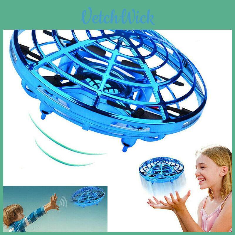 Hand Controlled Mini Drone Induction Levitation Ufo Flying Toy For Kids Gift Fun