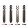 Upgrade Anycubic Kobra X/Kobra 4 Hotend Bimetallic Nozzle Heating Assembly For Anycubic Kobra X 0.2/0.4/0.6/0.8mm 3D Printer