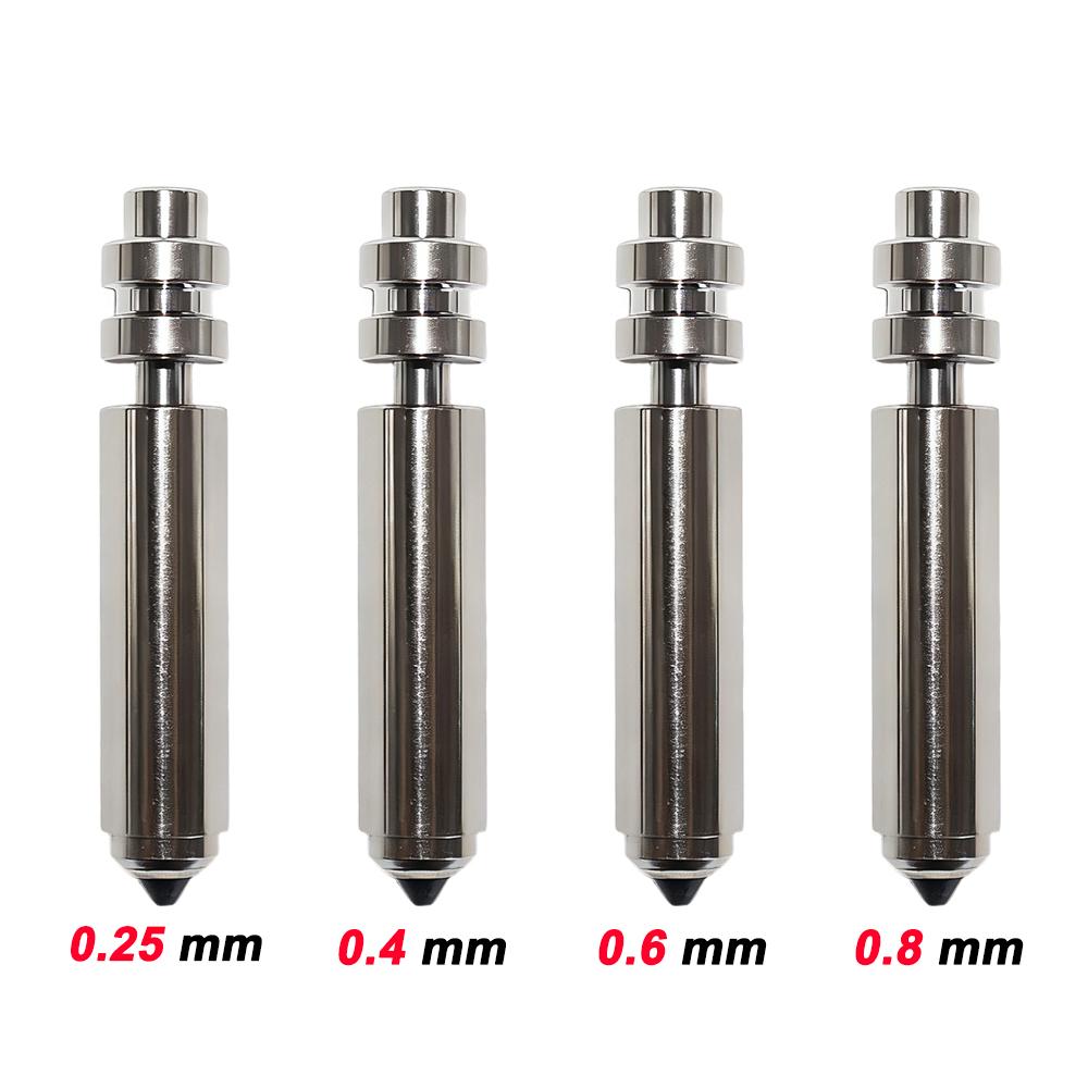 Upgrade Anycubic Kobra X/Kobra 4 Hotend Bimetallic Nozzle Heating Assembly For Anycubic Kobra X 0.2/0.4/0.6/0.8mm 3D Printer