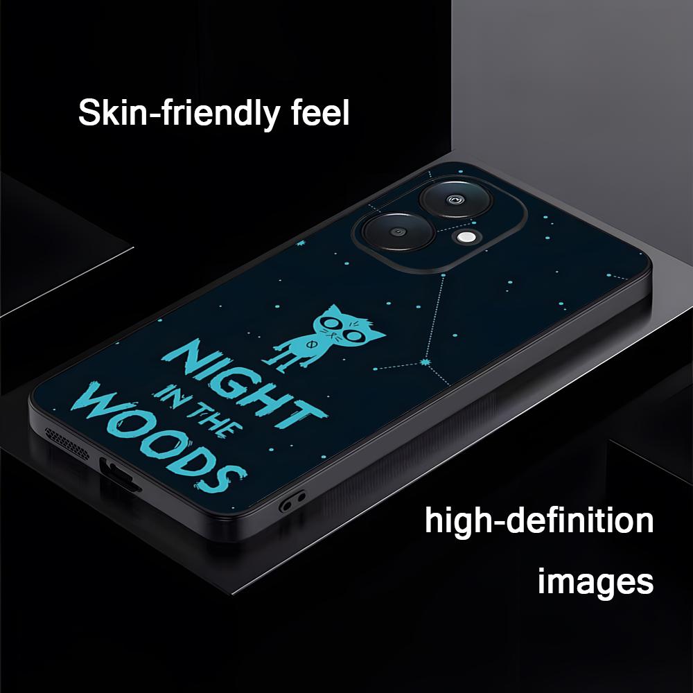 

Cool Night in the Woods Game Phone Case For Xiaomi Redmi 14C 13C 12C Note14 13 12 11 10 Pro Plus S Soft Black Phone Cover Redmi 13C 5G