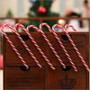Red Hanging Pendant New Year Gifts Toy Candy Cane Christmas Supplies Xmas Tree Ornaments Home Decor