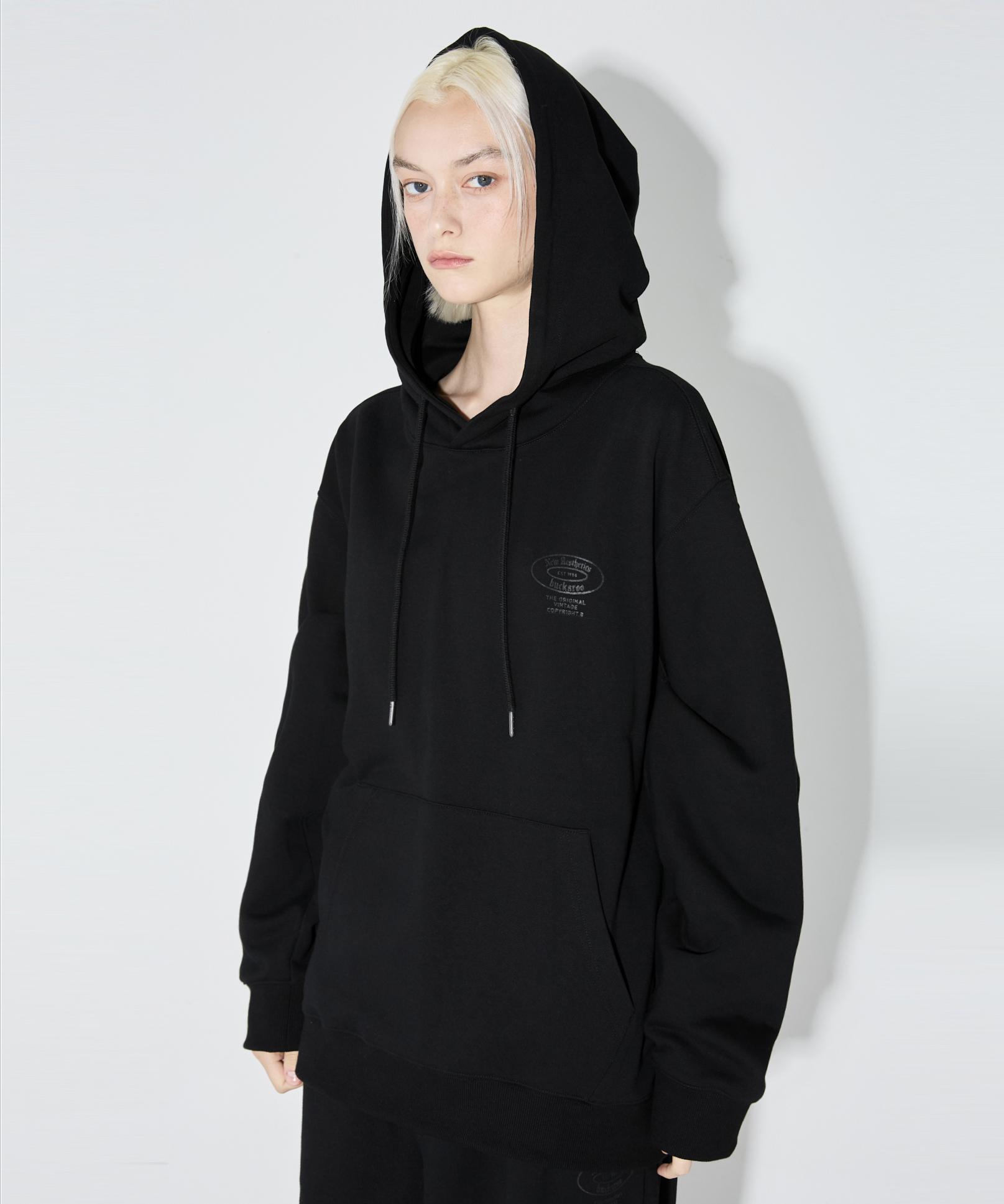 Burkeru Basic Artwork Hoodie Black Black_S