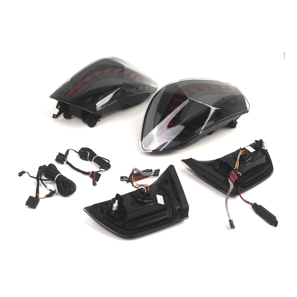 L&R Smoked LED Tail Lights Rear Lamp Assembly For BMW 4 M4 GTS F32 F33 F82