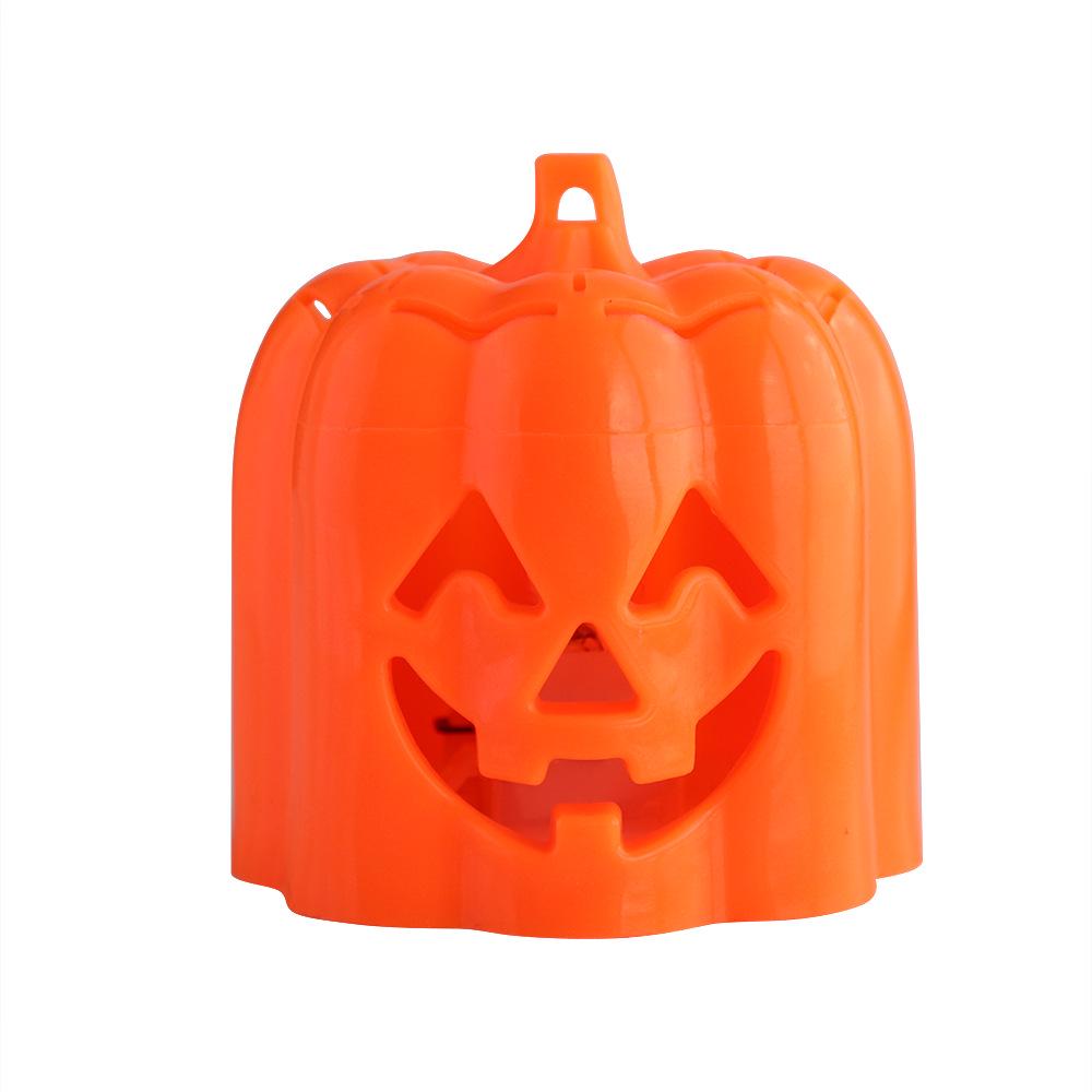 Halloween Pumpkin Ghost Lamp: Night Light & Horror Atmosphere Decor