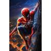 Collection of Spider-Man Famous Scenes, Diamond Paintings Full of Diamonds, Handmade DIY Full Diamond and Gem Stickers for Home Decoration Paintings