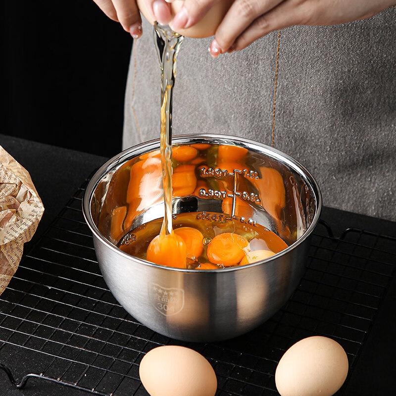 ZISIZ 316 Stainless Steel Food Grade Mixing Bowl