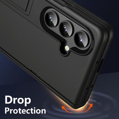 Για Samsung Galaxy Z Fold7 5G Θήκη Σκληρό PC Αντικραδασμική Κάλυψη Τηλεφώνου με Στήριγμα