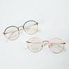 Cute Titanium Round Emotional Glasses Frame (no Blue Light)_3458
