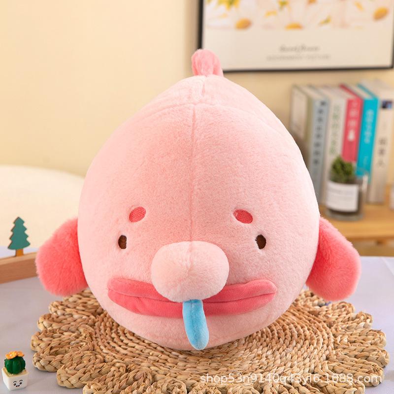 

Stuffed Doll Whale Animal Snot Fish Cute Sleep Throw Pillow Gift Children Funny 30CM/11.81in