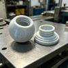 Yousheng Storage Box Compact Spherical Design Portable with Imitation Stone Texture 3D Printed Organizer for Desk And Entryway