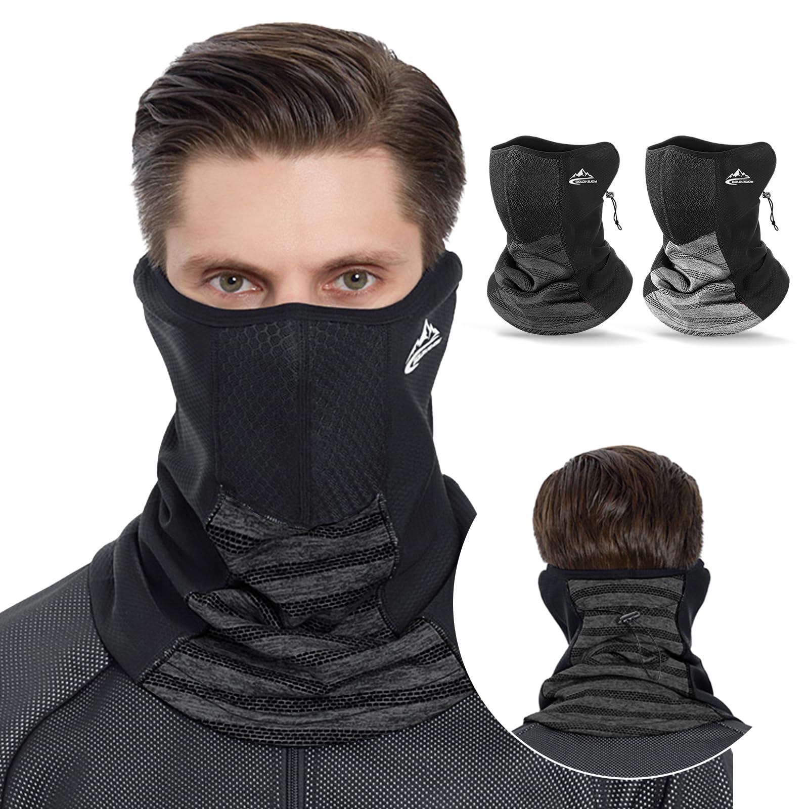 

Gegizun Neck Winter Cold Thick Neck Guard for 3D Face Warm with Air Multifunctional for and Outdoor Unisex Men s Warmer, Protection, Motorcycles,
