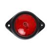 2 PCS Red LED RED Side Marker Light Indicator Light Rear Side Marker Light for Truck Trailer RV Cab Boat Bus Lorry High-Performance Side Marker Lights