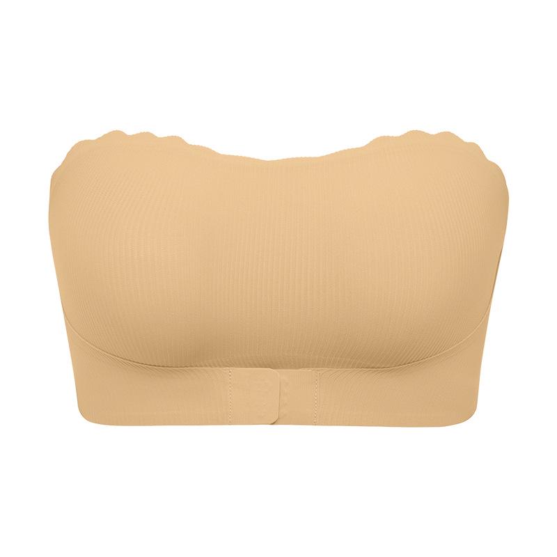 

Женский бесшовный бюстгальтер-бандо без бретелей с нескользящей лентой - Невидимый дизайн для маленькой груди L