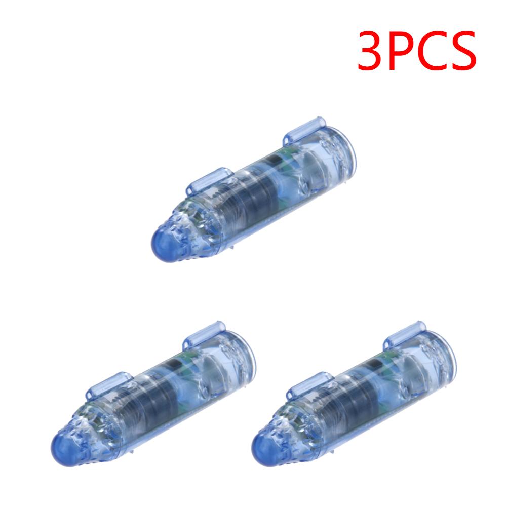 1-5 STÜCKE LED Anlockendes Fischlicht Längliche Form Angelköderlicht Unterwasserangeln Tintenfischangeln Köder Leuchtende Köder Werkzeuge