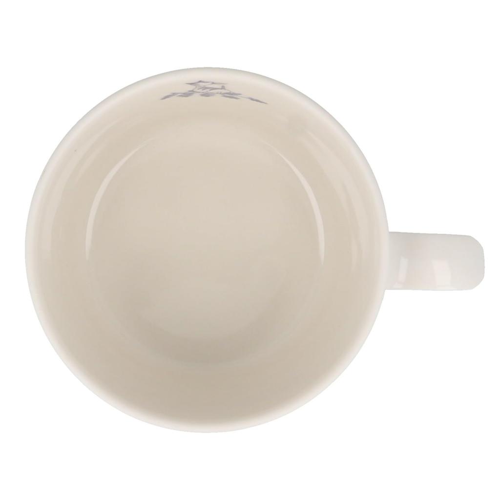 Moomin Blue Flora Ceramic Kobana Mug, 260ml,