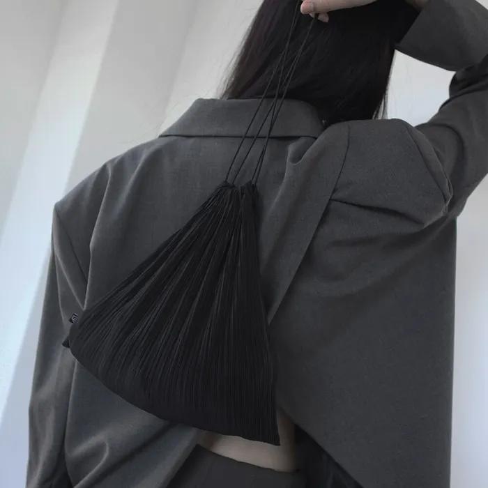 Pleats Bag (black)