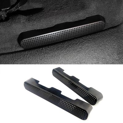 Para Volkswagen VW Touareg CR7 2018- Sob o assento Piso AC Ar condicionado Saída de ventilação Grade Capa protetora Estilo de carro