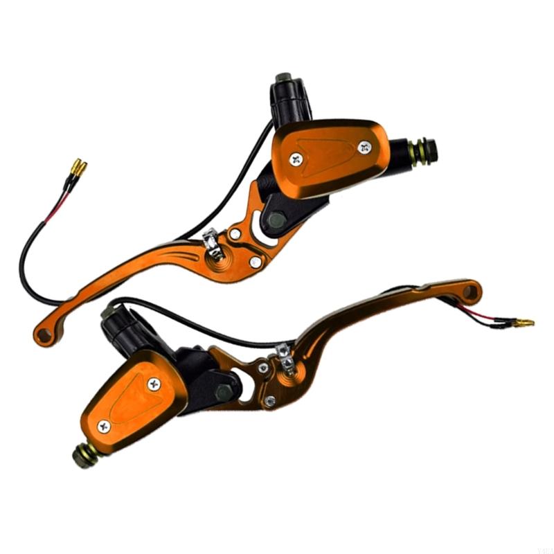 Y4UA Motorcycle Brake Cylinder Lever, Handle Brake Cylinder Clutch Lever,Hydraulic Brake Clutch