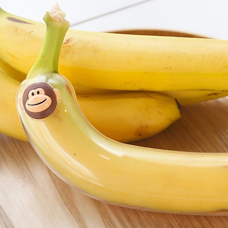 Estuche Conservador de Plátanos - Recipiente de Plástico Rectangular con Tapa Abatible, Reutilizable y Lavable, Almacenamiento y Protector de Fruta para Pícnics, Aire Libre y Viajes