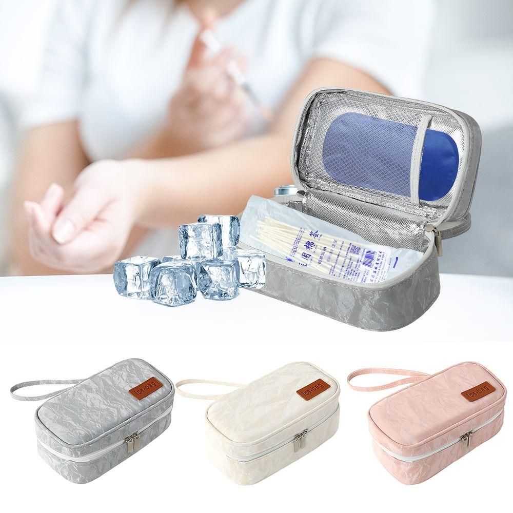Waterproof Diabetic Insulin Cooler with 2 Gels Drug Freezer Insulated Insulin Case  Diabetes Care