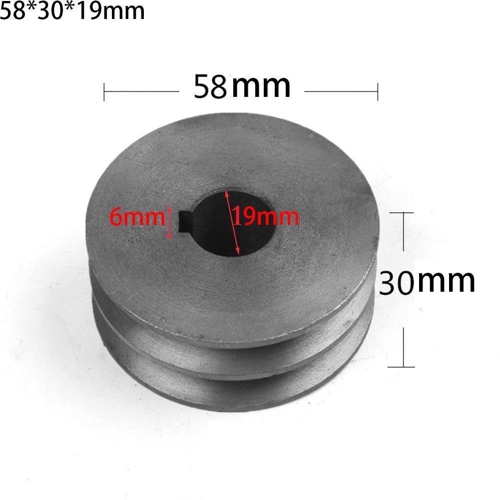 Řemenice klínového řemenu průměr 50 mm - 100 dvojitá drážka řemenice motoru