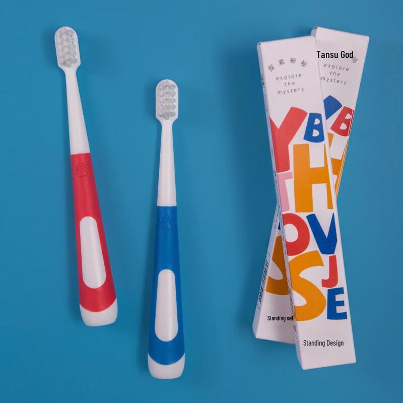 Little Bull Adventure Kinder-Zahnbürste mit weichen Borsten