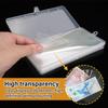 100 Transparent Banknote Protection Bags Double-Sided 8-Thread Dust-Proof Moisture Commemorative Banknote Coin Collection Album