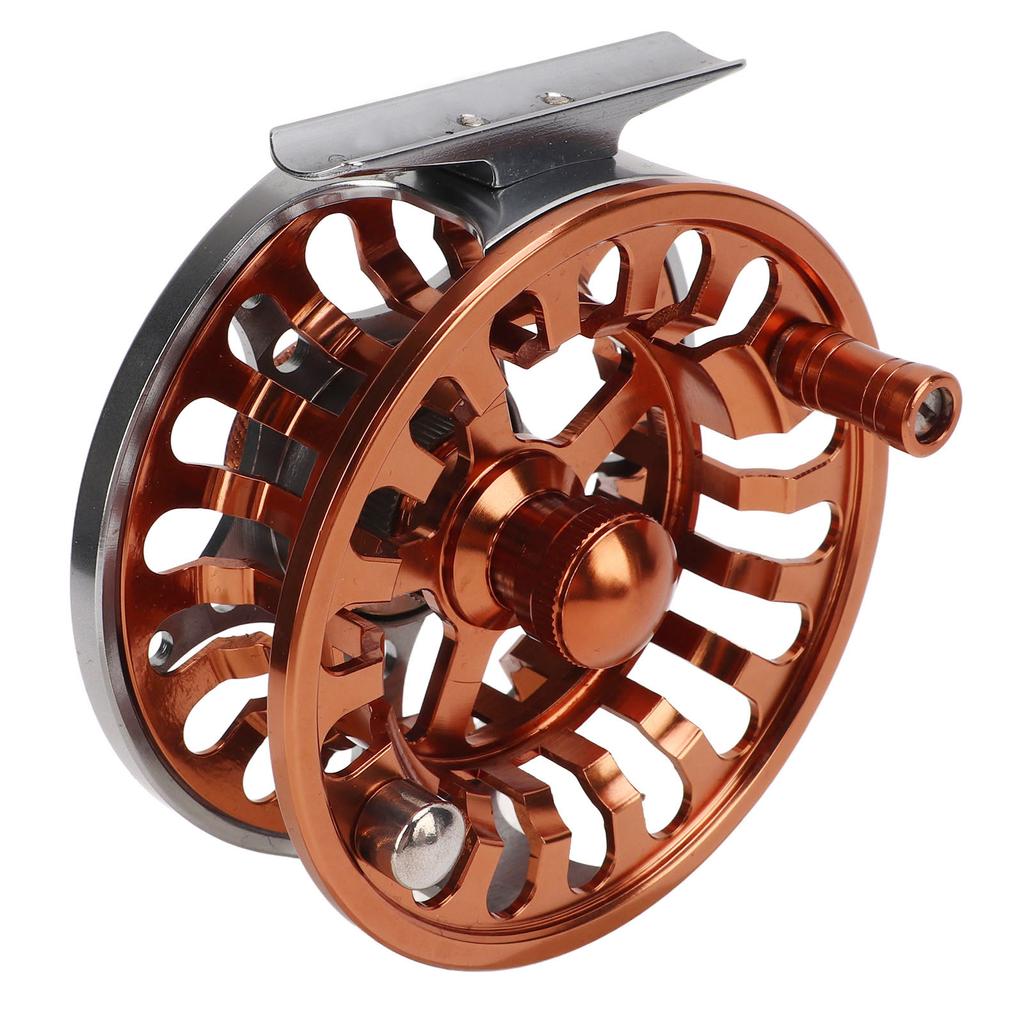 Fly Fishing Reel 2 Colors 7 8 Machining CNC Front Wheel 3 Bearings Oxidation Treatment Fishing Accessories