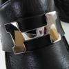 Great HERMES pumps Dauphine 70 moccasins Constance leather loafers black 36 Used