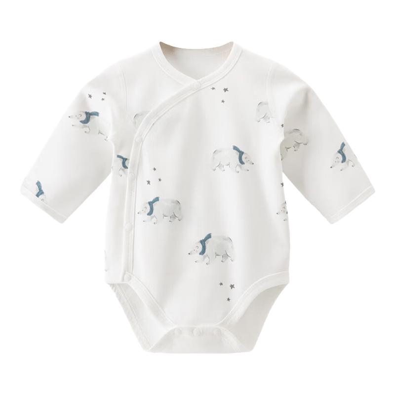 Guaiqixiong Baby Pure Cotton Long Sleeve Romper