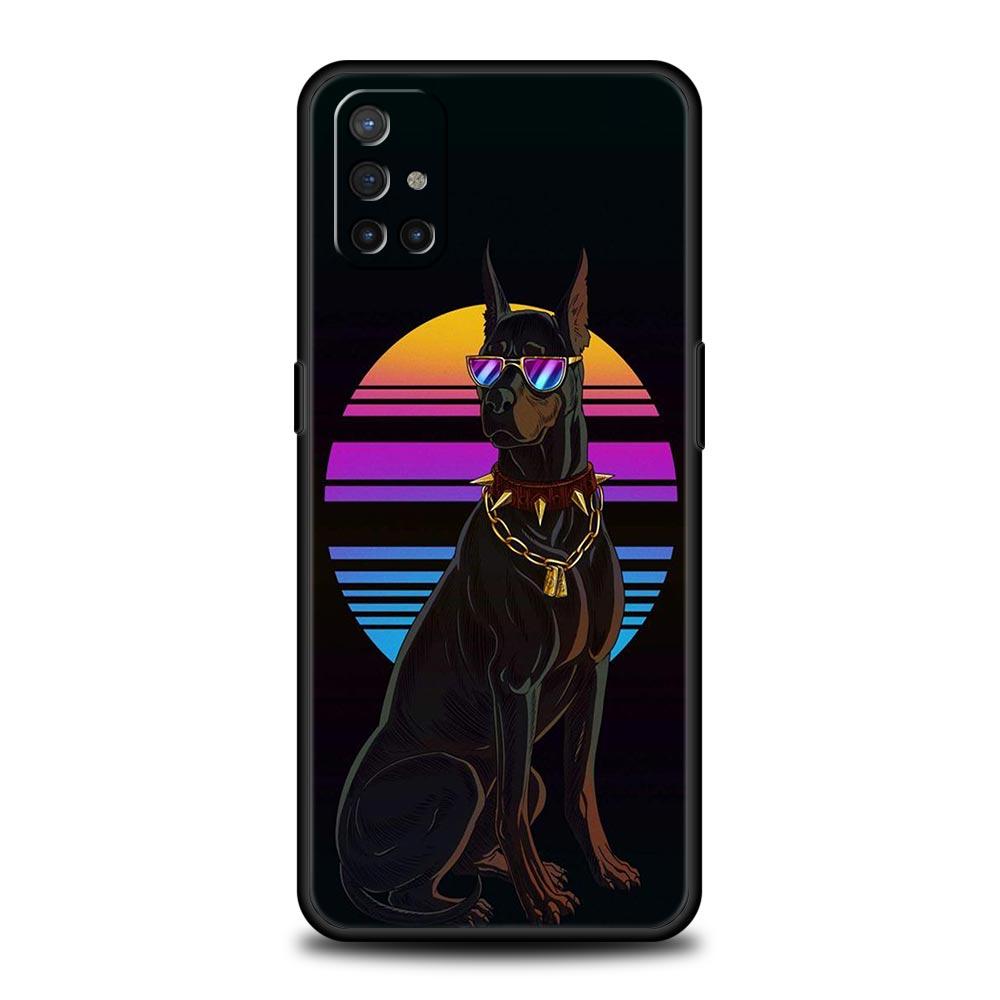 Doberman Dog Phone Case For Oneplus 13R 13 12R 11 10T 10R Nord N100 N200 N10 10 9 9R 9RT CE 3 2 Z Pro 5G Soft TPU Cover Fundas