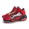 Li Ning Power 6 V2 Cushioning Slip Resistant Abrasion Resistant High top Basketball Shoes Men's Red ABAQ005-6