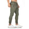 Men's Trousers Thin Fitness Training Pants Men's Cotton and Polyester Elastic Closed Feet Pants Slim Pants.