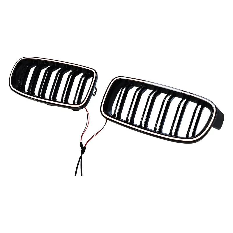 New Design 2013 To 2018 for For BMW 3 Series F30 F31 320i 330i 335i Front Luminous Grille Led Light Racing Grille Gloss Black