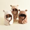 Warm Windproof Animal-Themed Ear-Protecting Children's Hat for Outdoor Cycling