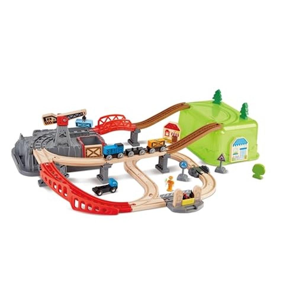 Hape Toy Storage Box Rail Set E3764 for Ages 3 and Up