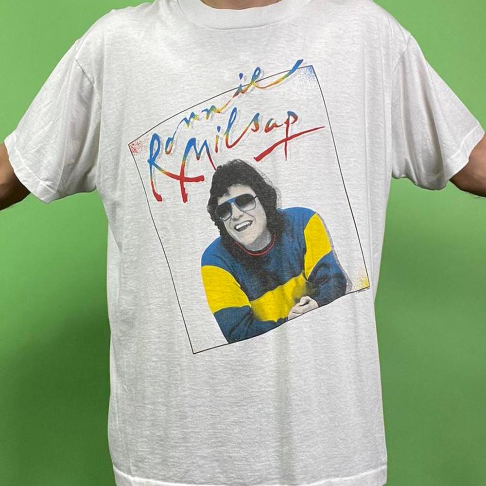 

Ronnie Milsap On Tour concert White Tee Unisex T-Shirt Full Size S To 5XL MC552 Unisex T-Shirt M