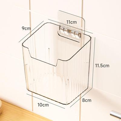 Storage Bins for Wall Floating Shelves Multipurpose Ginger Garlic Basket Fridge Organizer