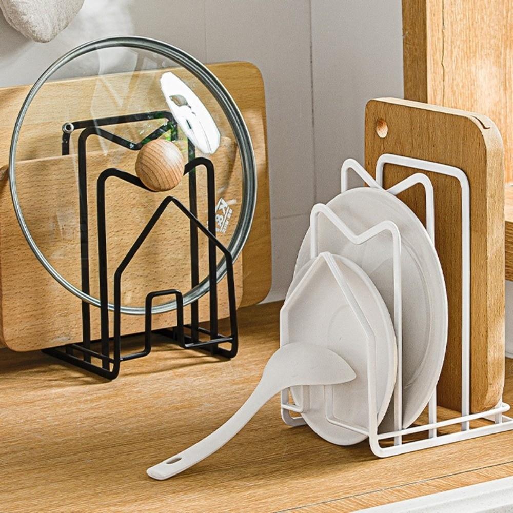 Metal Cutting Board Rack Shelf Stable Chopping Board Holder  Restaurant Home Kitchen