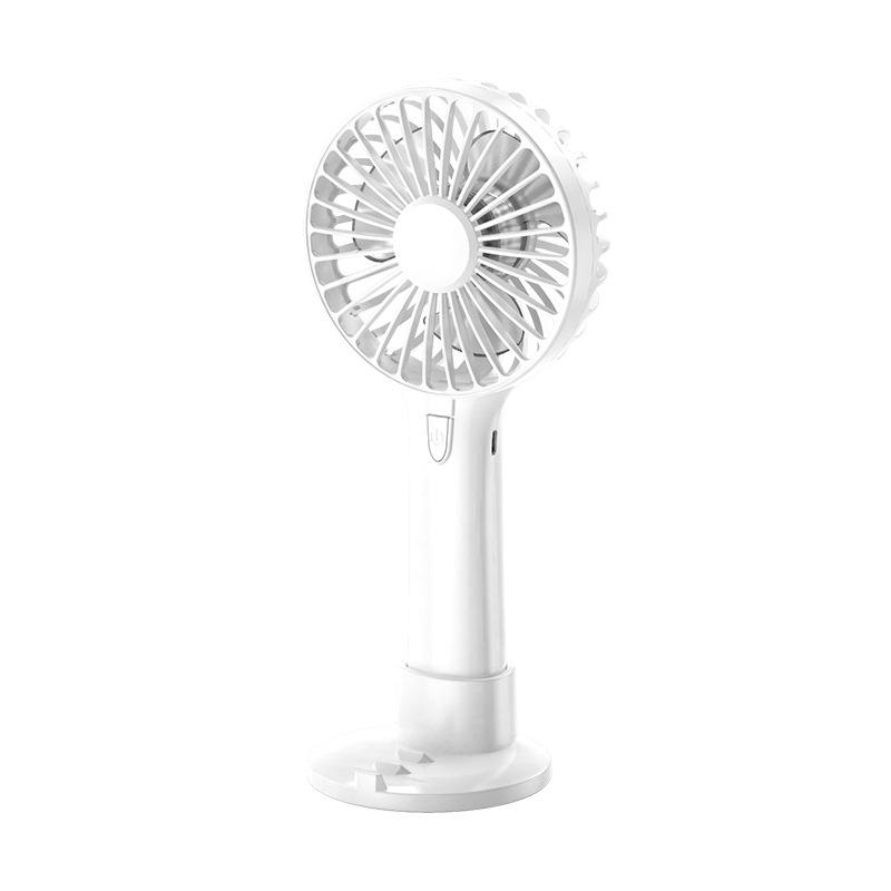 USB Rechargeable Cartoon Handheld Mini Fan - Portable for Travel, Student Use, Household, and Gifts.