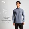 Anta Men's Zero-Pressure Half-Zip Long Sleeve Top