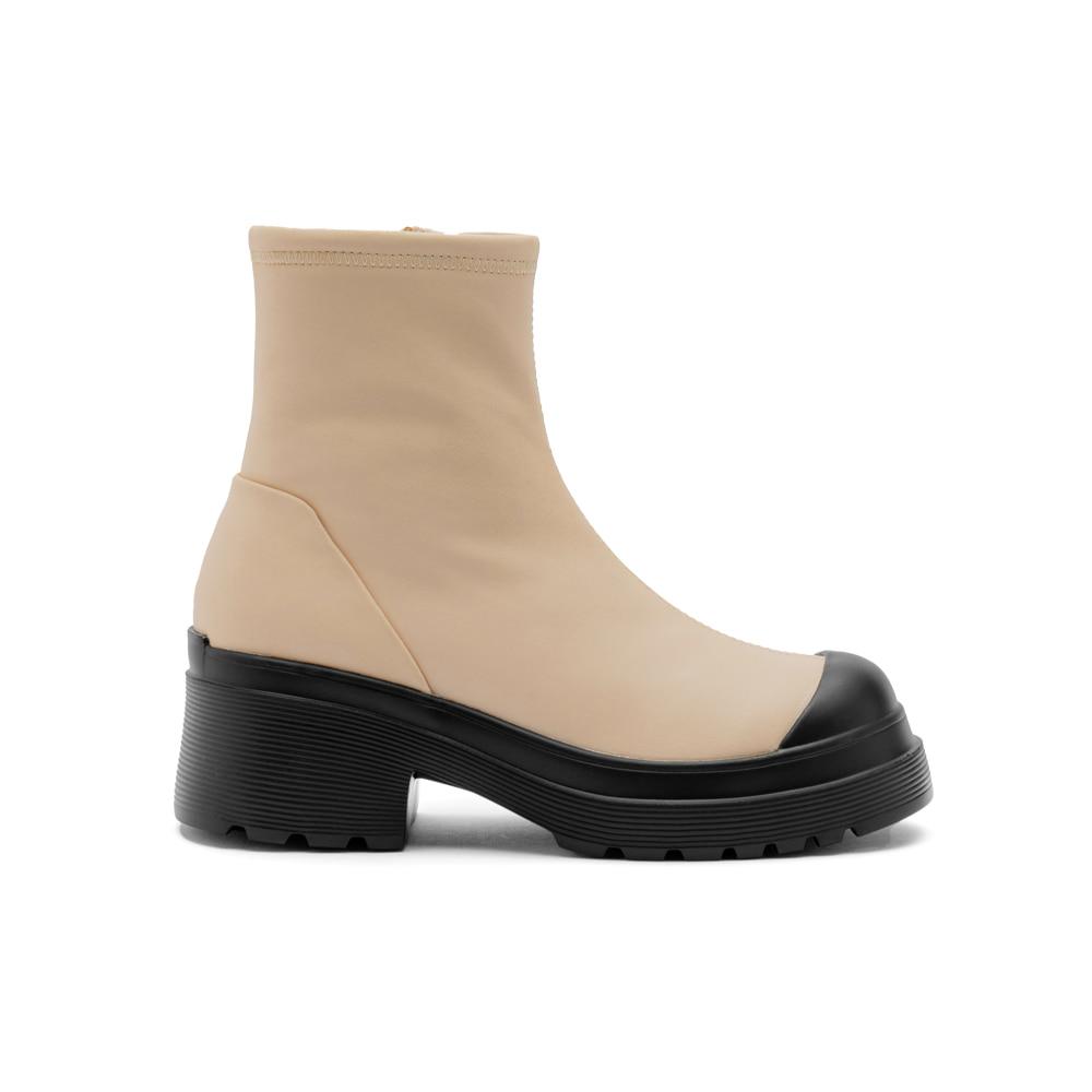 Thom Mcan Verona 01 Women'S Ankle Boots - Ivory