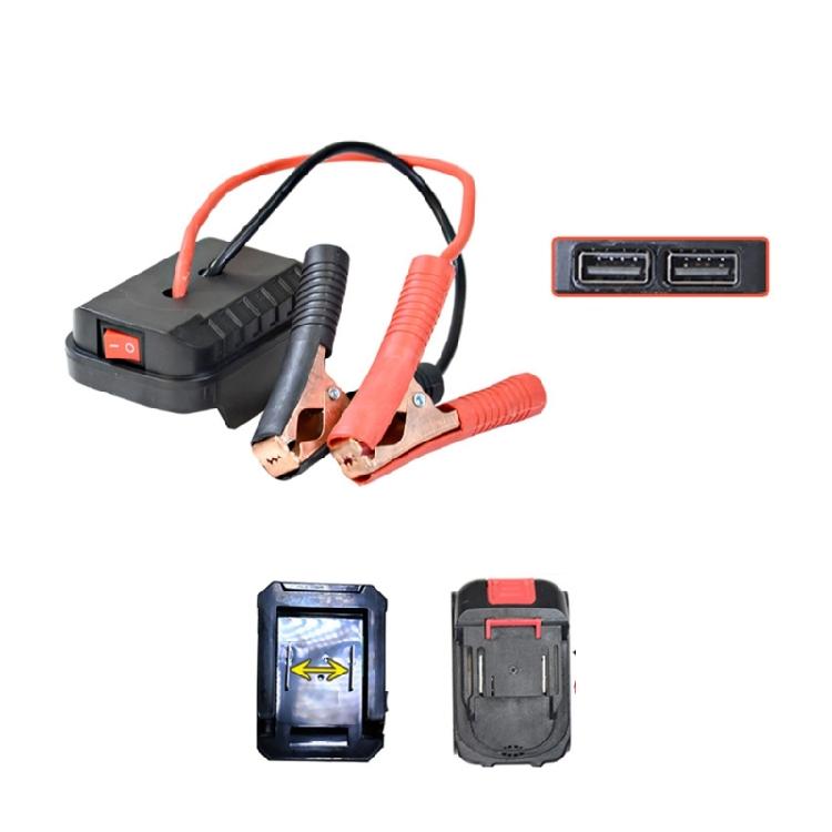 Versatile Car Battery Jump Starter & Mobile Device Chargers Emergency Power Supply Tool for Road Trips & Daily Commutes