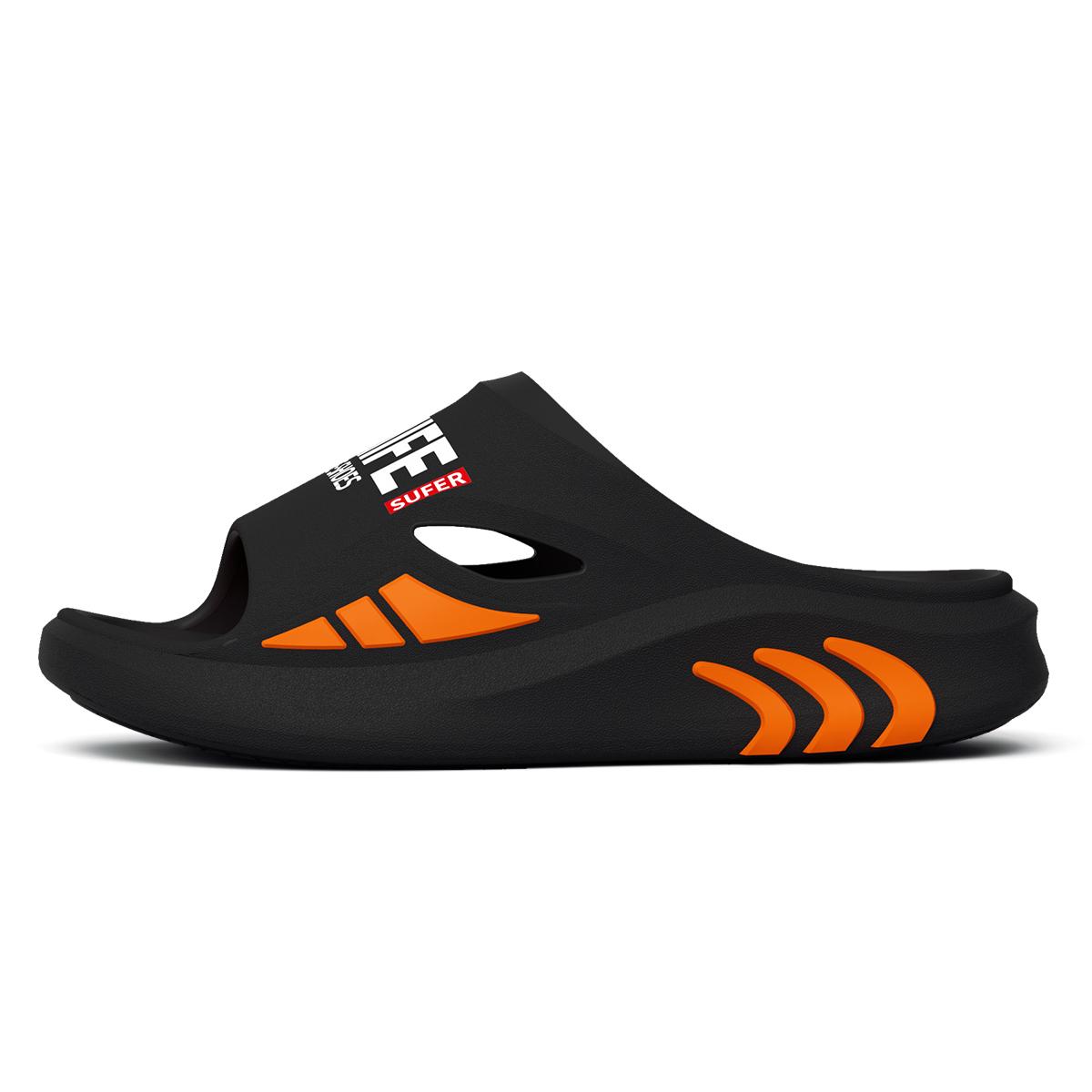 

Мужские уличные тапочки из ЭВА с принтом, увеличивающие рост, тапочки с толстой подошвой, спортивные нескользящие повседневные тапочки 44-45