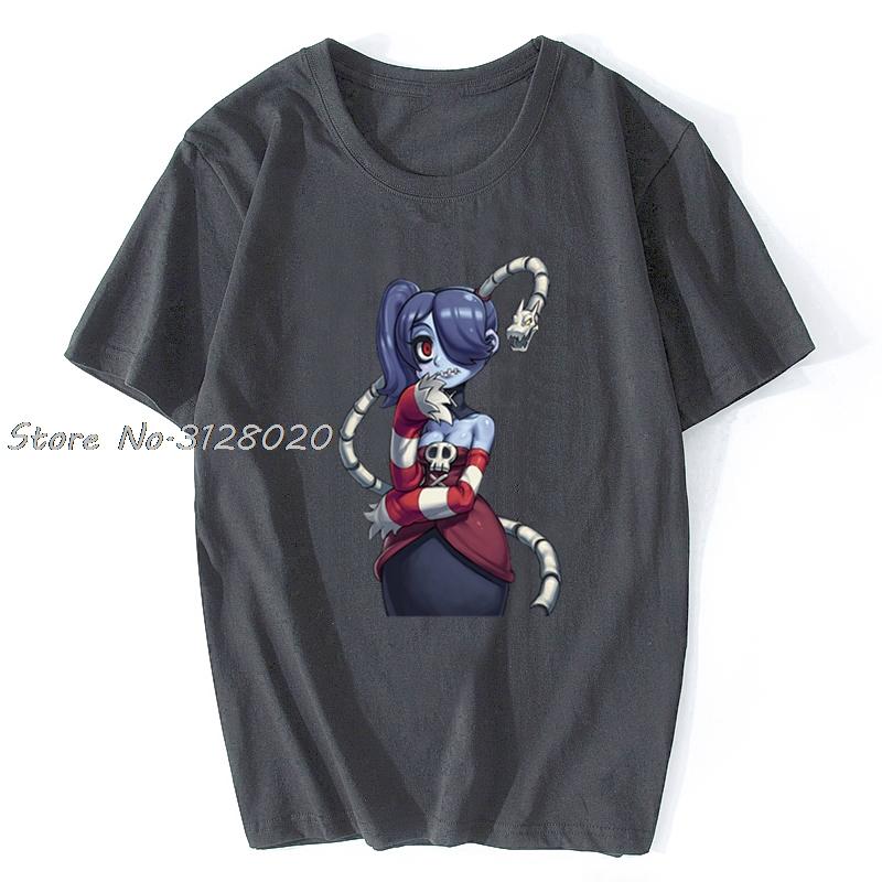 Men Tshirt Skullgirls   Squigly  T Shirt Women TShirt Men Cotton TShirt Tees Tops Streetwear Harajuku
