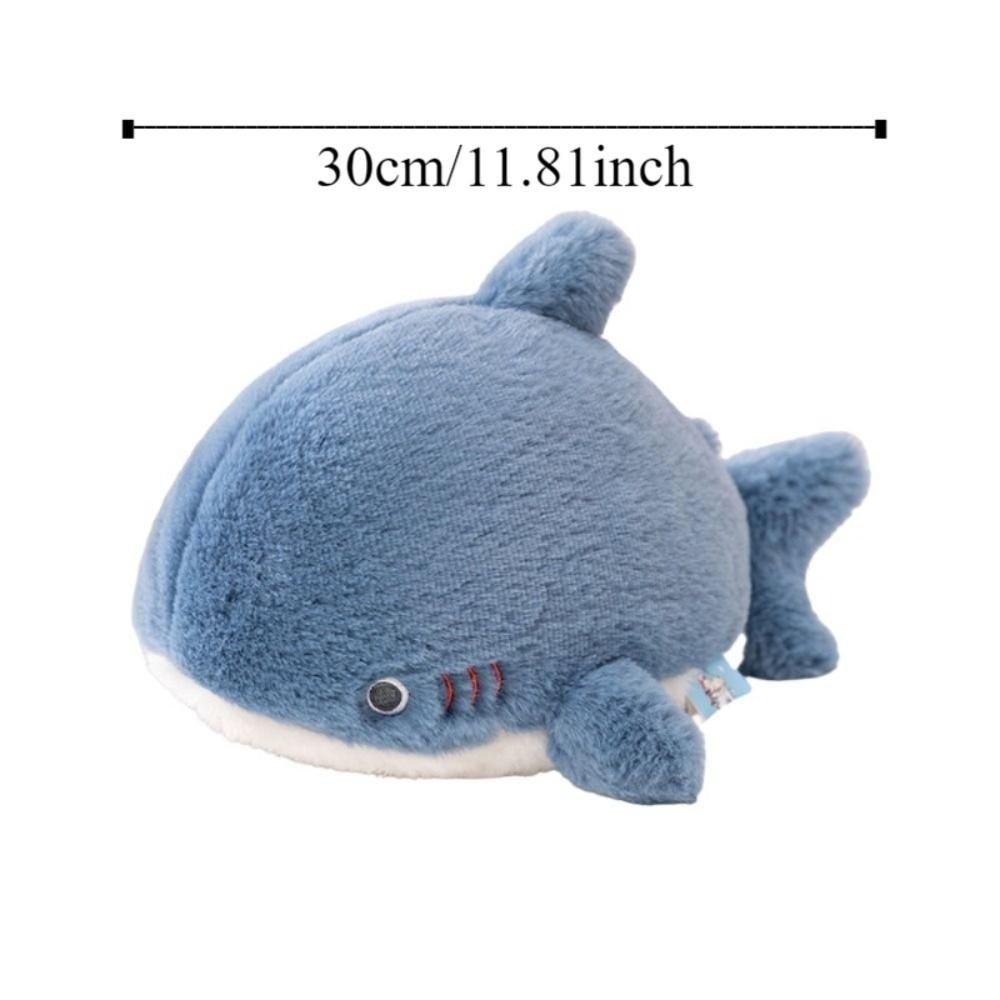 Simulation Sea Stuffed Plush Doll Fluffy Whale Plush Toy Animals Shark Toys  Birthday Gift