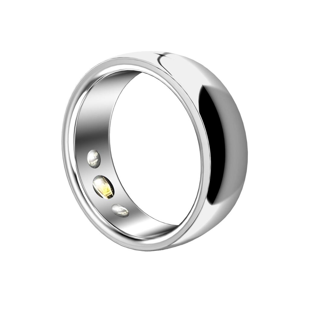 Smart Ring: Bluetooth ECG, Heart Rate, Blood Oxygen, Sleep Monitoring with NFC, Wireless Charging, and Entertainment App