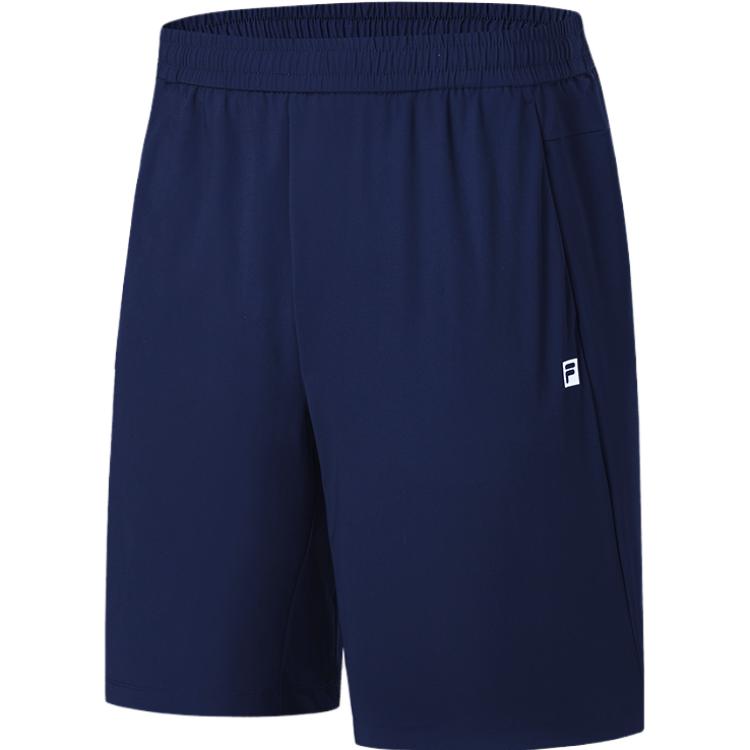 

FILA Knitted Five-Point Shorts 2023 Autumn New Simple Sports Fitness Cool Shorts Men shorts Dark-Blue A11M331601FNV