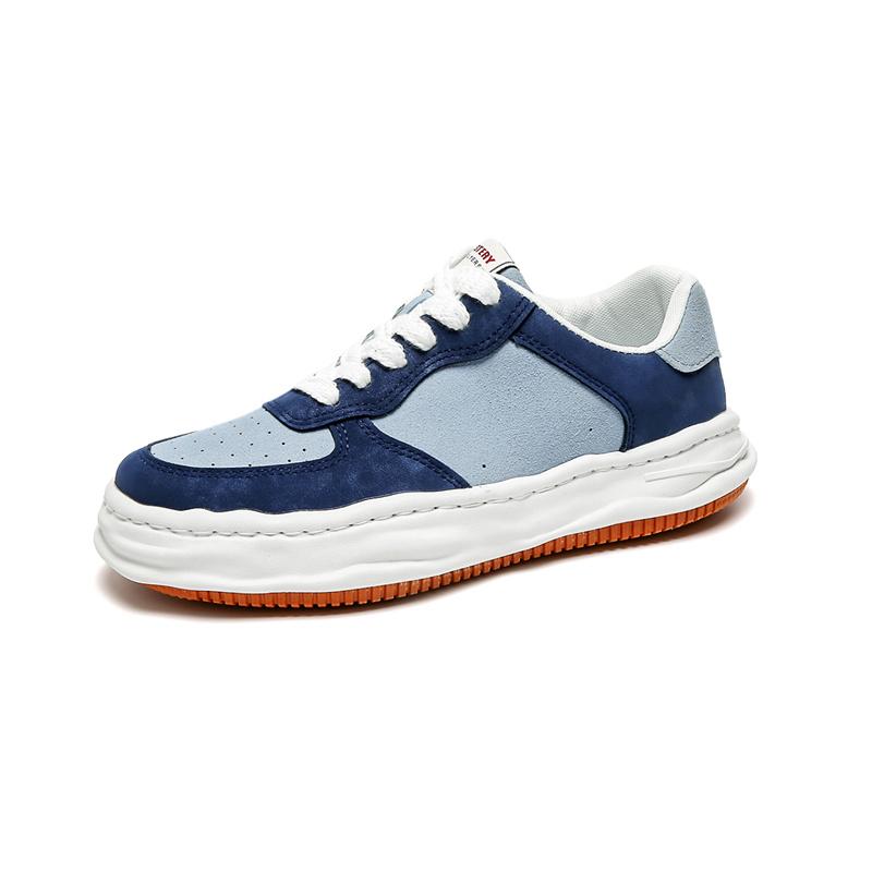 Newest Niche Thick-Soled All-Match Casual Shoes Men'S Summer Breathable Skateboard Shoes Shock-Absorbing Wear-Resistant Men'S Shoes