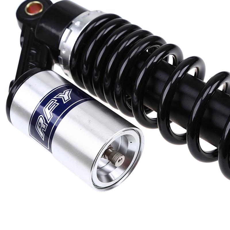 Universal 400mm 15.75" Motorcycle Air Shock Absorber Rear Suspension Spring Damper Replacement for Yamaha Honda
